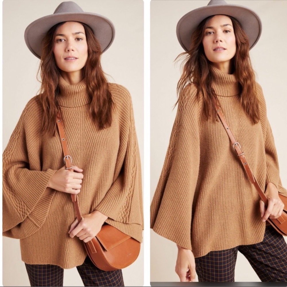 Anthropologie Kali poncho sweater NWT